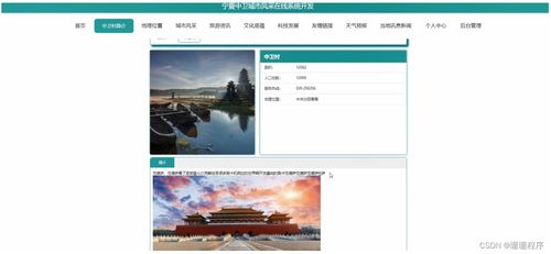java php node.js python宁夏中卫城市风采在线系统开发